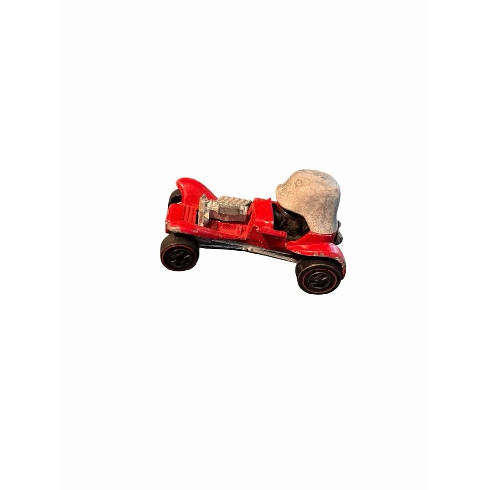Vintage Hot Wheels Redline Red Line Toy Car 1969 Red Baron Original‎ Biker Drag